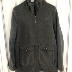 North face jacket with hood